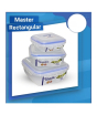 iShopping - TPWfamily Rectangle Food Storage Box 3 Pcs Set (3.96 Litre)