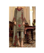 iShopping - Trend Store Unstitched Embraided Chiffon Suit For Women