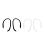 iShopping - Uniq Loop Sports Ear Hooks For Airpods Dual Pack - Black/White