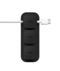 iShopping - Uniq Pod Magnetic Cable Organizer and Base - Charcoal