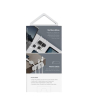 iShopping - Uniq Pod Magnetic Cable Organizer and Base - Charcoal