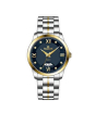 iShopping - Timezone Verve Pulse Watch For Men Two Tone Gold (TZ-1331)