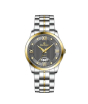 iShopping - Timezone Verve Pulse Watch For Men Two Tone Gold (TZ-1331)