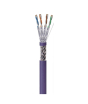 iShopping - Vivanco Cat 6A S/FTP PVC Cable Roll Grey 1000FT (VPCASFA4PVG3)