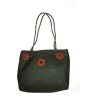 iShopping - Want & Get Printed Zipper Shoulder Bag For Women Black