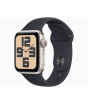 iShopping - Apple Watch SE 2023 Starlight Aluminum Case With Sport Band-Midnight-GPS-40mm