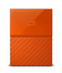 iShopping - WD My Passport 4TB Portable External Hard Drive Orange (WDBYFT0040BOR-WESN)