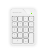 iShopping - A4tech Fstyler 2.4G Wireless Numeric Keypad (FGK21C)-White