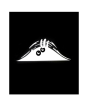 iShopping - Wish Hub Hiding Eye Monster Car Sticker White