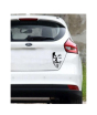 iShopping - Wish Hub Mask Man Car Sticker