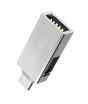 iShopping - Wiwu T02 Type-C to 2 x 3.0 USB Silver