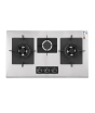 iShopping - Xpert 3 Burners Built In Stainless Steel Hob (XST-818-SS)
