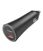 iShopping - Xiaomi Mi 37W Dual Port USB Car Charger Black