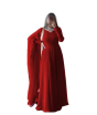 iShopping - ZamZam Duppata Maxi For Women -Red