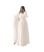 iShopping - ZamZam Duppata Maxi For Women -White