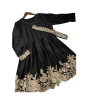 iShopping - ZamZam Embroided Silk Belt Frock (AC-64)
