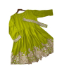 iShopping - ZamZam Embroided Silk Belt Frock (AC-64)