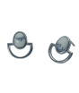 iShopping - Zed Eye Moon Swing Earrings For Women (ISE017)