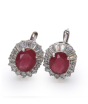 iShopping - Zed Eye Red Mist Earrings For Women (ISE157)