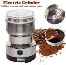 iShopping - Samark Stainless Steel RAF Electric Grinder 4 Blades For Spices