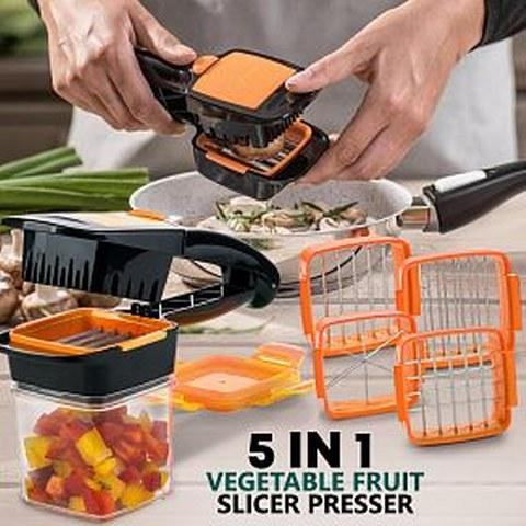 iShopping - Ferozi Traders Nicer Dicer 5 in 1 Fruit & Vegetable Cutter