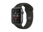 iShopping - Apple Watch Series 5 44mm Space Gray Aluminum Case with Black Sport Band (MWVF2)