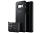 iShopping - Samsung Keyboard Black Cover for Galaxy S8+