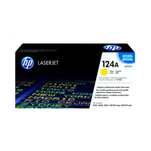 HP 124A LaserJet Toner Cartridge Yellow (Q6002A)