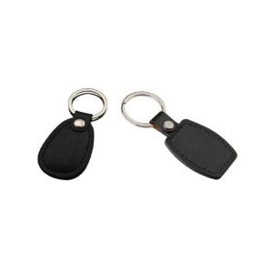 Afreeto Oval Shape Leather Keychains Set Of Two Afreeto Oval Shape Leather Keychains Set Of Two