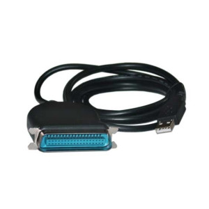 Maxstock Usb Printer Parallel Cable Black (1284) Maxstock Usb Printer Parallel Cable Black (1284)
