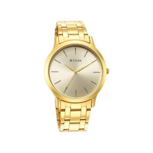Titan Karishma Radiance Collection Analog Men's Watch - Golden (1825YM08) Titan Karishma Radiance Collection Analog Men's Watch - Golden (1825YM08)