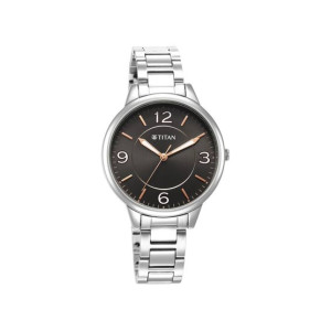 Titan Urban Collection Analog Women's Watch - Silver (2617SM08) Titan Urban Collection Analog Women's Watch - Silver (2617SM08)