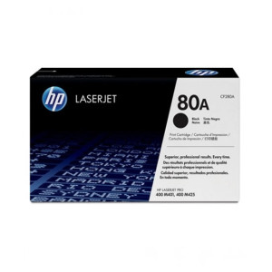 HP 80A LaserJet Toner Cartridge Black (CF280A) HP 80A LaserJet Toner Cartridge Black (CF280A)