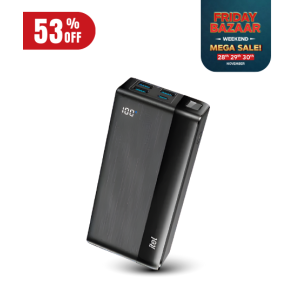 Itel Power Pulse Power Bank 20W 20,000mAh (A1460) Itel Power Pulse Power Bank 20W 20,000mAh (A1460)