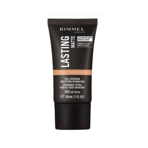 Rimmel London Lasting Matte Foundation - 200 Soft Beige Rimmel London Lasting Matte Foundation - 200 Soft Beige