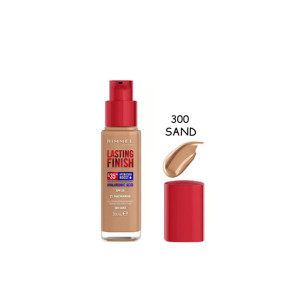 Rimmel London Lasting Finish Hydration Foundation 30ml - 300 Sand Rimmel London Lasting Finish Hydration Foundation 30ml - 300 Sand