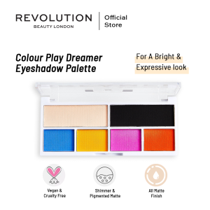 Relove By Revolution Colour Play Dreamer Eyeshadow Palette Relove By Revolution Colour Play Dreamer Eyeshadow Palette