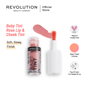 Relove By Revolution Baby Tint Rose Lip & Cheek Tint Relove By Revolution Baby Tint Rose Lip & Cheek Tint