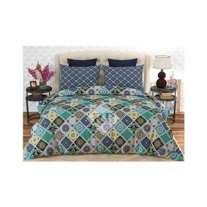 Dynasty King Size Double Bed Sheet (6098-6099) Dynasty King Size Double Bed Sheet (6098-6099)