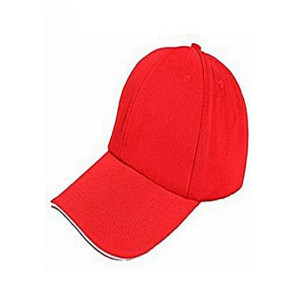 A & S Plain Cotton Cap For Men Red A & S Plain Cotton Cap For Men Red