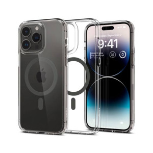 Spigen Ultra Hybrid (MagFit) Case For iPhone 14 Pro Max Graphite (ACS04826) Spigen Ultra Hybrid (MagFit) Case For iPhone 14 Pro Max Graphite (ACS04826)