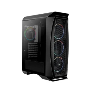 AeroCool Aero One Eclipse ARGB Mid Tower Gaming Case Black