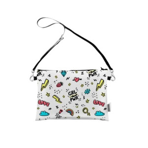 Traverse Girl Power Printed Shoulder Strap Women's Bag (T487) Traverse Girl Power Printed Shoulder Strap Women's Bag (T487)