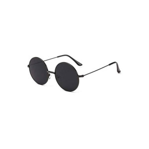 Afreeto Round Black Sunglasses Circle For Unisex Afreeto Round Black Sunglasses Circle For Unisex