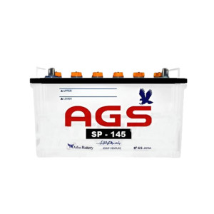 AGS 100Ah 12V Lead Acid Unsealed Car Battery (SP-145) AGS 100Ah 12V Lead Acid Unsealed Car Battery (SP-145)