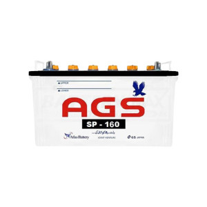 AGS 105Ah 12V Lead Acid Unsealed Car Battery (SP-160) AGS 105Ah 12V Lead Acid Unsealed Car Battery (SP-160)