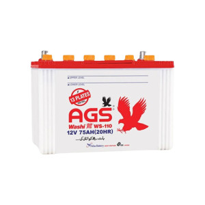 AGS Washi 75Ah 12V Battery (WS-110) AGS Washi 75Ah 12V Battery (WS-110)