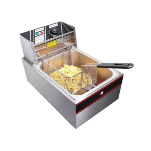 Electrorignal 6 Liter Stainless Steel Deep Fryer (0032) Electrorignal 6 Liter Stainless Steel Deep Fryer (0032)