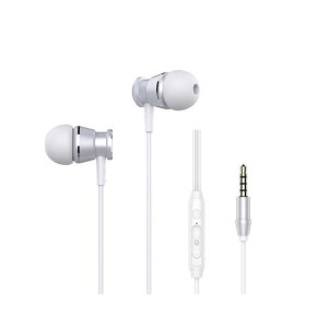Al Medina Lot Metal In-Ear Handsfree White Al Medina Lot Metal In-Ear Handsfree White