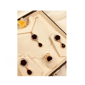 Al Waris Flower Design Jewellery Set For Women (0001) Al Waris Flower Design Jewellery Set For Women (0001)